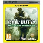 Call Of Duty 4 Modern Warfare Game (Platinum) PS3