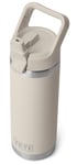 Yeti Rambler 18oz/0,5 liter Colour Straw Bottle vattenflaska Ljus beige OneSize - Fri frakt