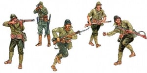 Japanese Infantry WWII Figurine Plastique Kit 1:72 Model Italeri