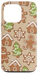 iPhone 13 Pro Christmas Gingerbread Men - Gingerbread House Pattern Case