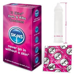 Skins Dots & Ribs Textured Condoms 100 Pack 52mm