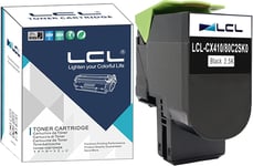 802SK Noir Cartouche de Toner Compatible pour Lexmark 800S1 80C2SK0 80C2SKE 80C20K0 802K pour Lexmark CX310 CX310N CX310DN CX410 CX410E CX410DE CX410DTE CX510 CX510DE CX510DHE CX510DTHE(1-Pack).[G213]