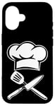 Coque pour iPhone 16 Chef Cook Cooking Pirate Kitchen Lover