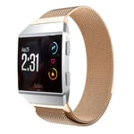 Fitbit Ionic Stilrent klockband - Rose guld