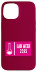 Coque pour iPhone 15 Pink Lab Week 2025, jolie pour un technicien de laboratoire