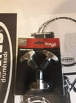 STAGG DPR500-WN8B wing nut- Vis papillon (3pcs)- NEW