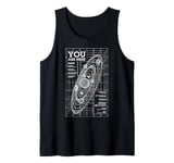 Planet Earth Solar System Planets You Are Here Astronomy Tank Top