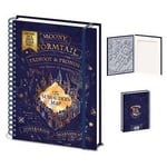 Harry Potter - Carte Du Maraudeur - Carnet De Notes A4