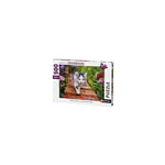 Nathan - Puzzle 500 pièces - Chaton au jardin - Adultes et enfants dès 12 ans - Puzzle de qualité supérieure - Encastrement parfait - Collection Tendresse - 87185