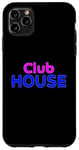 Coque pour iPhone 11 Pro Max Club House Family Reunion Squad Prénom