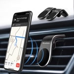 Modohe Car Phone Holder 2 Pack Magnetic Air Vent Phone Holder for Car Cradle for Cellphones Universal for iPhone12 11 XR XS Max X 8 7 6s Plus Moto G6 Samsung S20 Huawei P40 Pro Xperia GPS device etc.