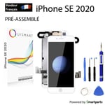 OuiSmart® BLOC LCD POUR IPHONE SE 2020 BLANC ASSEMBLÉ VITRE TACTILE + ECRAN LCD 