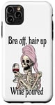 Coque pour iPhone 11 Pro Max Bra-Off Hair Up Squelette coulé pour femme