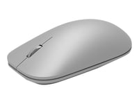 Microsoft Surface Mouse - Mus - Høyre- Og Venstrehåndet - Optisk - Trådløs - Bluetooth 4.0 - Grå - Kommersiell