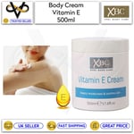 XBC Body Care Vitamin E Cream Large Tub 500ml Deeply Moisturises & Soothes Skin