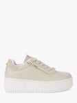 KG Kurt Geiger Leslie Side Zip Flatform Trainers