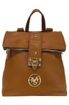 Salvadore Feretti Backpack-Bag Sf534, Sac à Dos Femmes, Camel, big