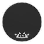 Remo PM-1416-MP- Powermax Ebony Crimplock Bass Drumhead, 16"