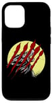 iPhone 12/12 Pro Werewolf Full Moon Horror Movie Scratches Howling Wolf Case