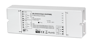 Sunricher Dimmer med 2st 1-10V signaler