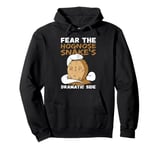 Fear the Hognose Snake’s dramatic side Hognose Snake Pullover Hoodie