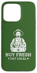 Coque pour iPhone 15 Pro Max Apple Farmer Farmers Market Acheter Fresh Eat Local Apple Farmer