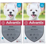 Advantix Petit chien de 4 kg - 10 2x4 pc(s)