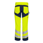 FE Engel stretchbyxor 2544, High-Vis, klass 2, gul/blå, stl K136