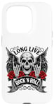 Coque pour iPhone 15 Pro Long Live Rock And Roll Rock&Roll Vintage Guitares électriques