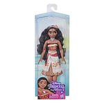 Disney Princess Royal Shimmer Moana Doll, Fashion Doll with Skirt and Accessories, Toy for Kids Ages 3 and Up, Multicolor