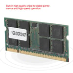 DDR2 1G 667MHZ PC2-5300 kannettavalle Täysin yhteensopiva muisti Intel/AMD 200Pinille