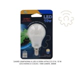 Driwei Ampoule LED Balle 10w E14 3000k Lumière Chaude 1000 Lm 3 Ans de Garantie