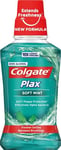 Colgate Plax Mouthwash Soft Mint Zero Alcohol Plaque Protection Oral Fresh 250ml