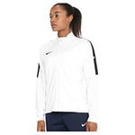 Nike W NK Sec Acdmy18 TRK JKT K Veste Femme Blanc/Noir/FR: S (Taille Fabricant: S)