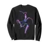 Just A Girl In Love with Horses Dreamy Silhouette Horse Kiss Sweatshirt