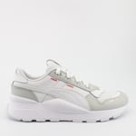 Puma RS 2.0 Base Mens Synthetic Lace Up Trainers 374012 02 - Off-White - Size UK 6