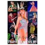 Taylor Swift Merch Diamantmålning Kit 5D Diamantkonst Kit för Vuxna DIY Present #02