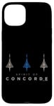 Coque pour iPhone 15 Plus Spirit Of Concorde Avion Trio