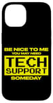 Coque pour iPhone 14 Funny Tech Support It Programmateur informatique professionnel