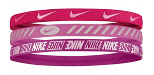 Nike 3PK Bandeau pour Cheveux Elastique aux Unisexe Fitnessband Sport