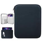 Dadanism 12,9 Pouces Housse Pochette pour Tablette Compatible avec iPad Pro 12,9" M2 6è/5è/4è/3è Gén, iPad Pro/Air 13" 2024,12,4" Galaxy Tab S9 FE+/S9+/S8+/S7 FE/S7+, Surface Pro 7/6/5/4, Indigo