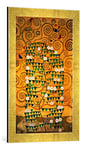 Kunst für Alle 'Encadré Image de Gustav Klimt Tree of Life c.1905–09, d'art dans Le Cadre de Haute qualité Photos Fait Main, 40 x 60 cm, Doré Raya