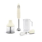 Smeg - Smeg Hand Blender with Accessories Cream - Beige