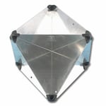 Aluminium Folding Radar Reflector Octahedral R.O.R.C 16"  Boat Navigating RS8