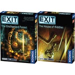 Thames & Kosmos | 692875 | EXiT: The Enchanted Forest & | 694043 | EXiT: The House of Riddles | Level: Beginner | Unique Escape Room Game | 1-4 Players | Ages 10+