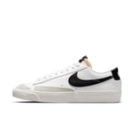 Nike Femme W Blazer Low '77 Sneaker, White/Black-Sail-White, 36 EU