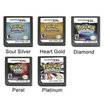 Player Classic Heart Gold Game Card Soul Silver -tietokone 3DS DSi DS Lite NDS:lle