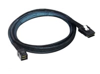 Internal Mini SAS HD SFF-8643 to Mini SAS SFF-8087 Cable PCI Express Control  1m