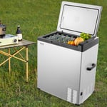 VEVOR Réfrigérateur Portable à Compression Mini Frigo 70 L Zone Unique Voiture