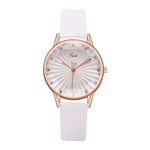 JZDH Women Watches Fashion Trendy Watch Diamond-Shaped Glass Sunny Ladies Quartz Gift Watch Ladies Girls Casual Decorative Watches (Color : D)